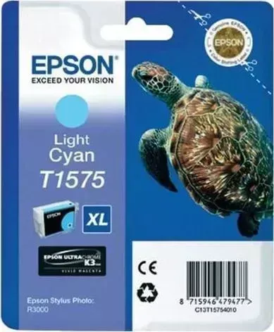 Расходный материал для печати EPSON C13T15754010 светло-голубой