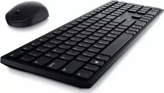 Клавиатура и мышь DELL KM5221W черный Комплект мыши и клавиатуры