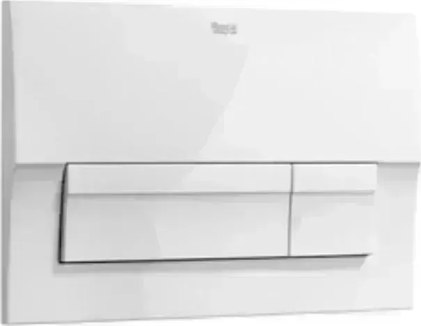 Кнопка смыва ROCA In-Wall для инсталляции, двойная В01, белая (8901170B0)