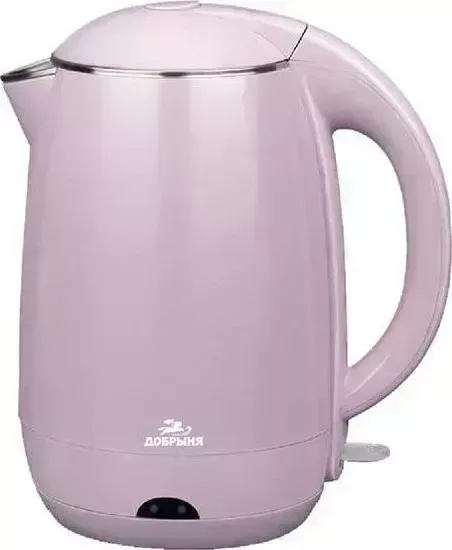 Чайник электрический ДОБРЫНЯ DO-1249P розовый