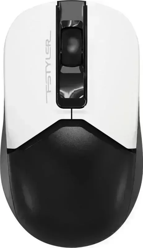 Мышь компьютерная A4TECH Fstyler FG12 Panda USB белый/черный