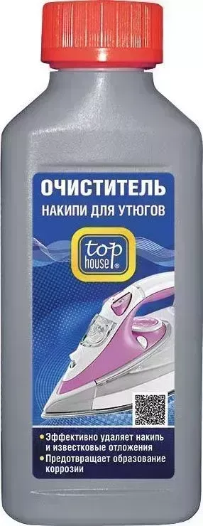 Средство для ухода за техникой TOP HOUSE 391244 Очиститель накипи для утюгов 250мл