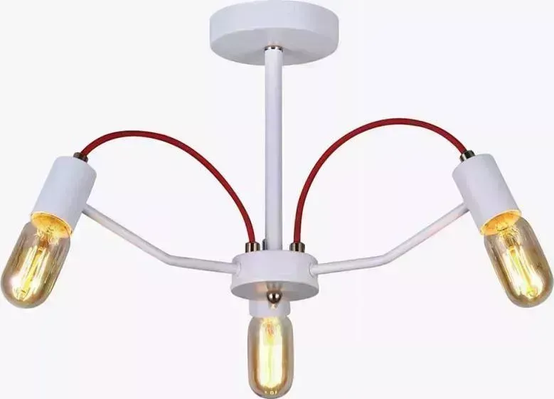 Люстра  Hiper H002-3 Белый с золотом