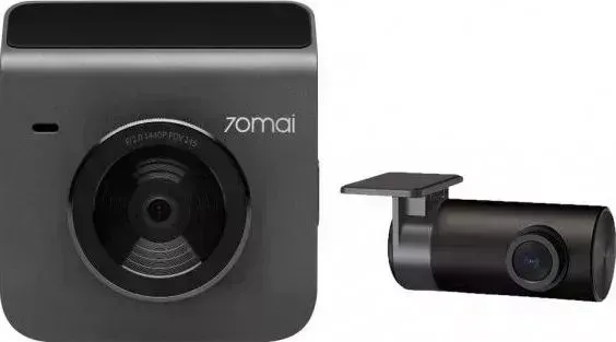 Видеорегистратор XIAOMI 70Mai Dash Cam A400+Rear Cam Set A400-1 Grey (Midrive A400-1)