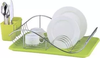 Сушилка для посуды ZEIDAN Z-1170 зеленая