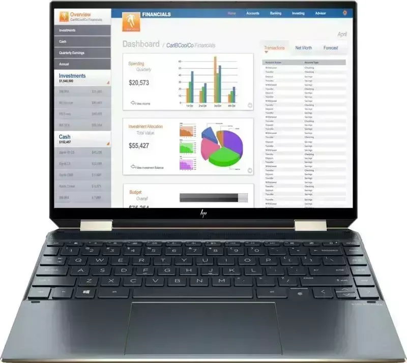 Ноутбук HP Spectre x360 14-ea0010ur Win 10 синий (3B3K7EA)