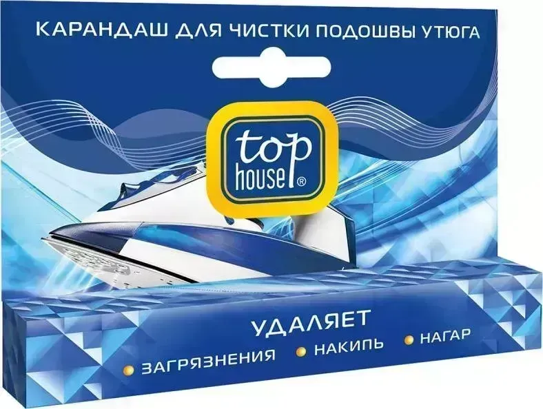 Средство для ухода за техникой TOP HOUSE 393217 Карандаш для чистки подошвы утюга