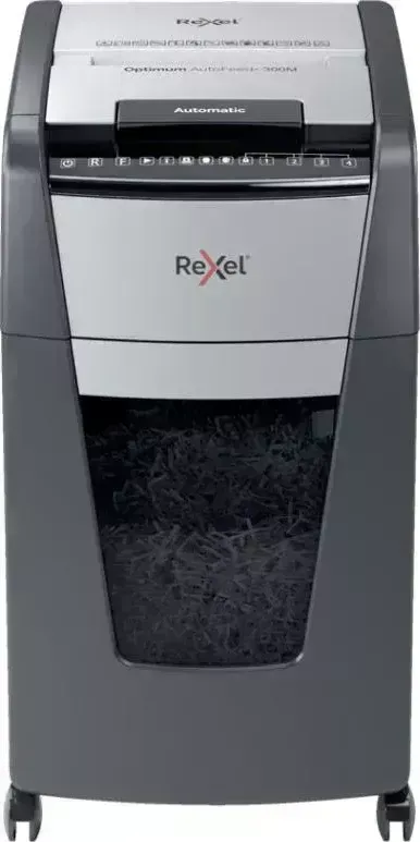 Уничтожитель документов (шредер)  Rexel Optimum AutoFeed 300M черный