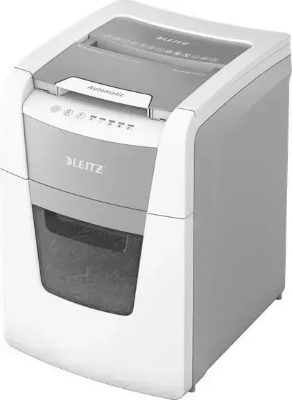 Уничтожитель документов (шредер)  Leitz IQ Autofeed Small Office 100 P5 белый (80120000)