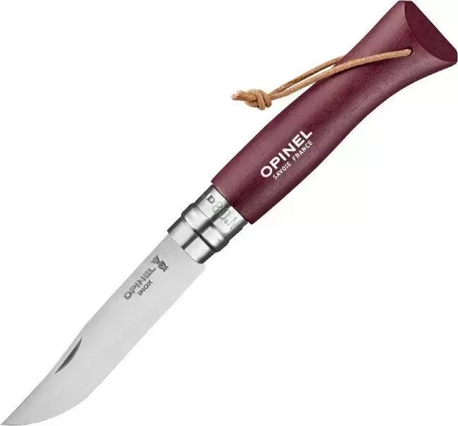 Нож  Opinel Tradition Trekking N08 (002213) бордовый