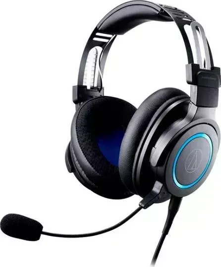 Наушники AUDIO-TECHNICA ATH-G1WL черный/синий