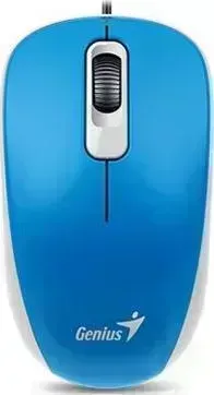 Мышь компьютерная GENIUS DX-110 синий USB
