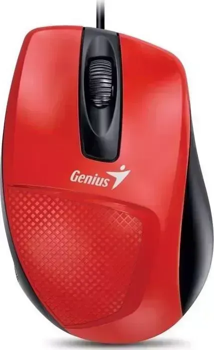 Мышь компьютерная GENIUS DX-150X красный/чёрный USB