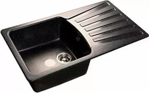 Мойка кухонная GranFest Standart GF-S850L черный (308)