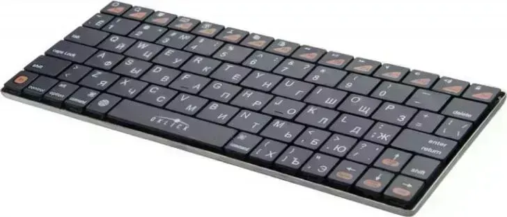 Клавиатура OKLICK 840S черный BT