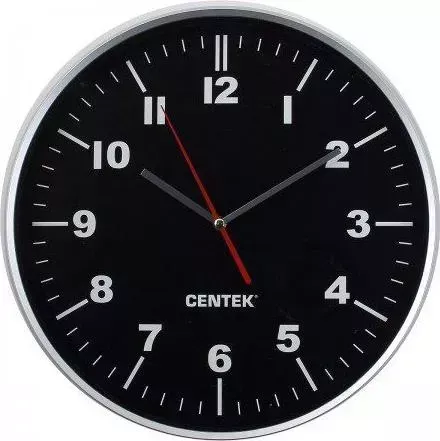 Часы настенные CENTEK CT-7100 Black