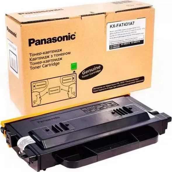 Расходный материал для печати PANASONIC KX-FAT431A7 черный