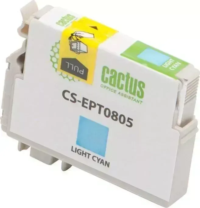 Расходный материал для печати CACTUS CS-EPT0805 светло-голубой