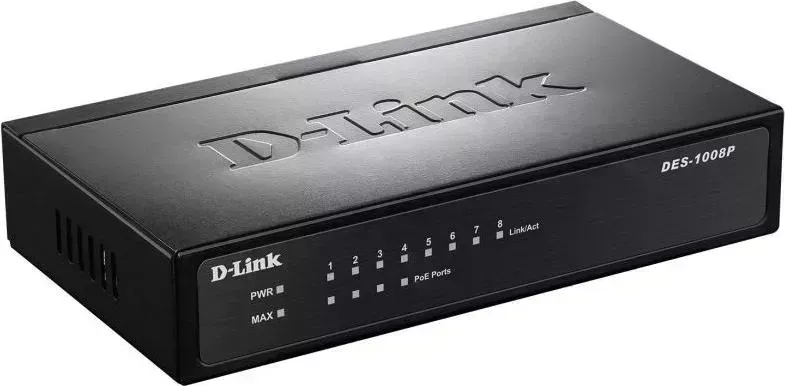 Коммутатор D-LINK DES-1008P/C1A