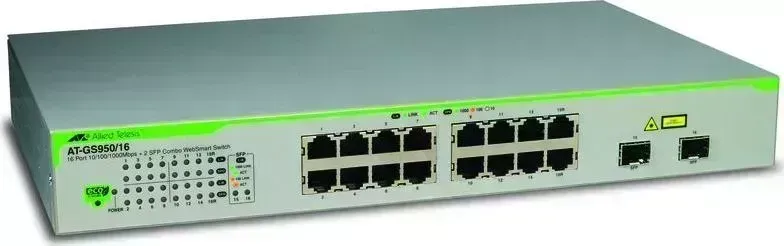 Коммутатор  Allied Telesis AT-GS950/16PS-50