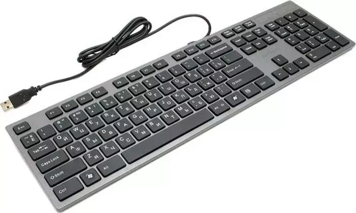 Клавиатура A4TECH KV-300H USB серый