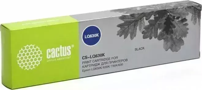 Расходный материал для печати CACTUS CS-LQ630 черный