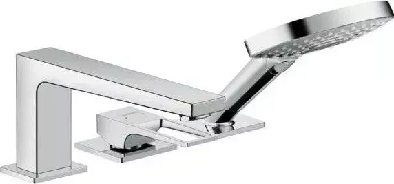 Смеситель для ванны Hansgrohe Metropol 74550000 (внешняя монтажная часть)
