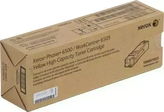 Расходный материал для печати XEROX 106R01603 желтый