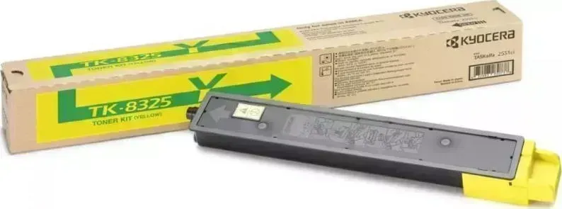 Расходный материал для печати KYOCERA TK-8325Y желтый TASKalfa 2551ci (12000стр.)