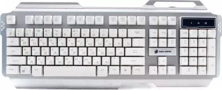 Клавиатура  Dialog KGK-25U серебро