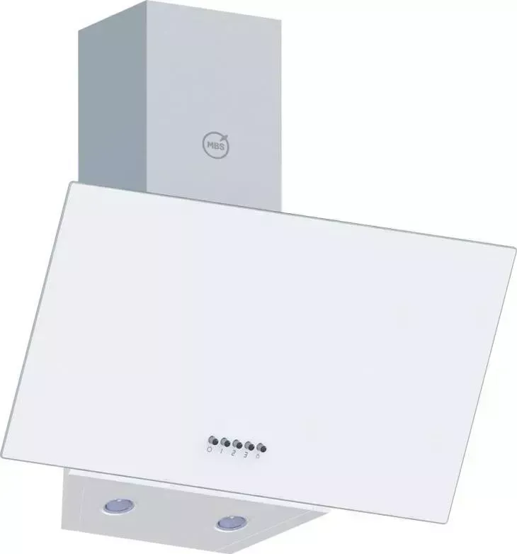 Вытяжка MBS ALPINIA 160 GLASS WHITE