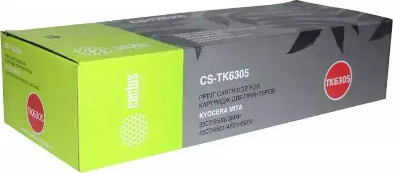 Расходный материал для печати CACTUS CS-TK6305 черный