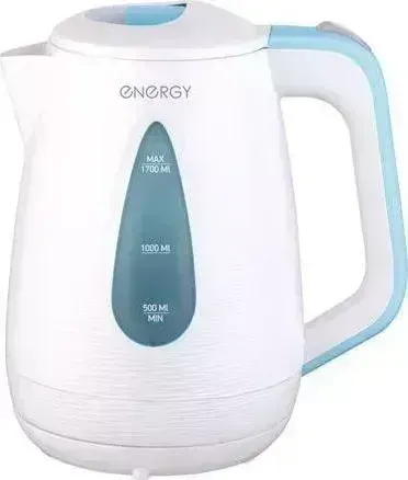 Чайник электрический ENERGY E-214 бело-голубой