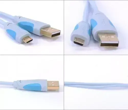 Кабель  Vention USB 2.0 AM/micro B 5pin-2м (VAS-A04-S200)