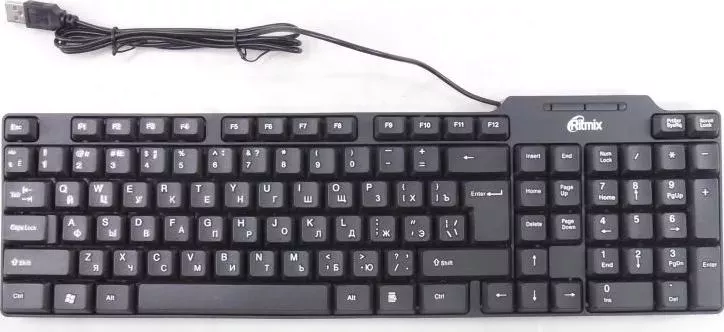 Клавиатура RITMIX RKB-111 Black USB