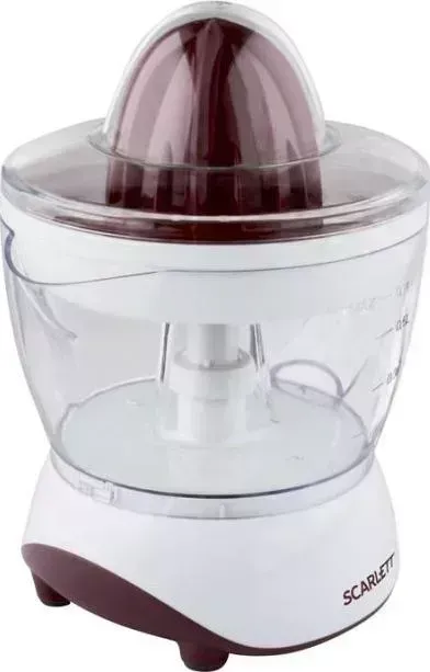 Соковыжималка SCARLETT SC-JE50C06 белый/коричневый