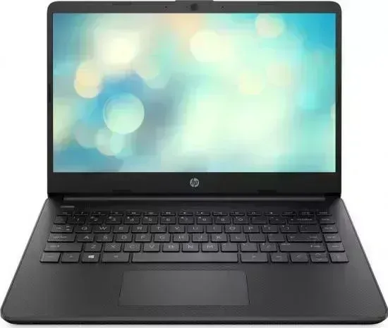 Ноутбук HP 14s-fq0091ur DOS черный (3B3M5EA)