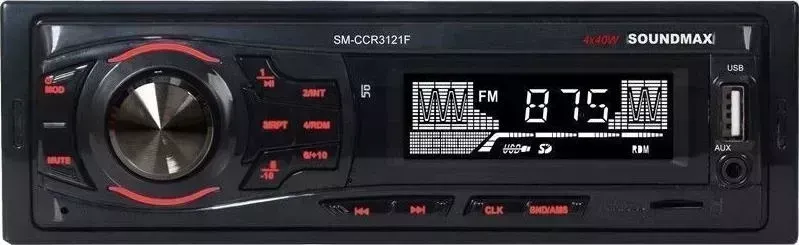 Автомагнитола SOUNDMAX SoundMAX SM-CCR3121F черный