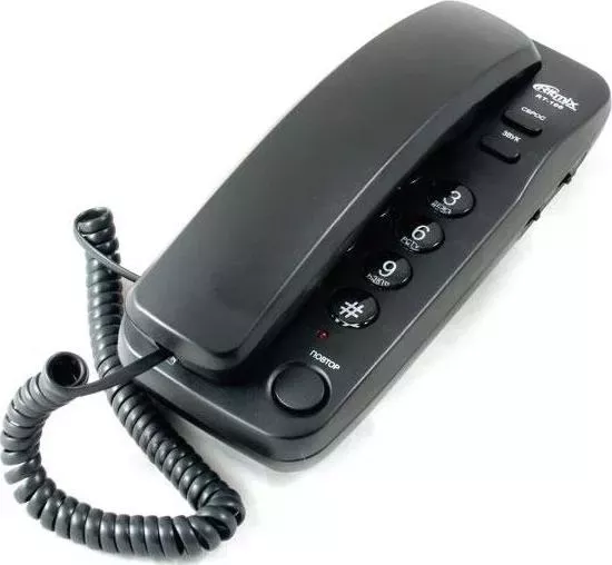 Проводной телефон RITMIX RT-100 BLACK