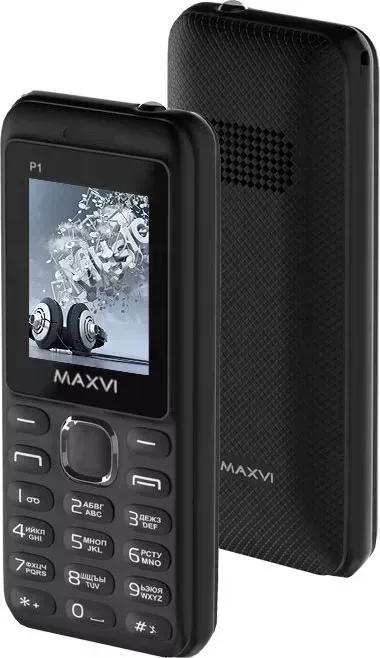 Телефон MAXVI P1 BLACK