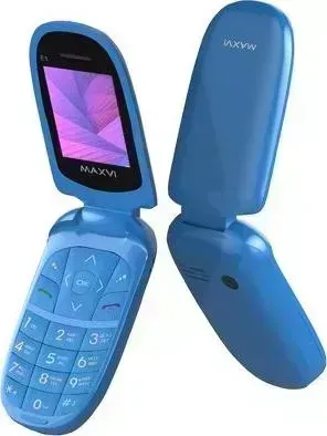 Телефон MAXVI E1 BLUE