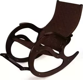 Кресло-качалка Мебелик Тенария 2 темно-коричневый 2