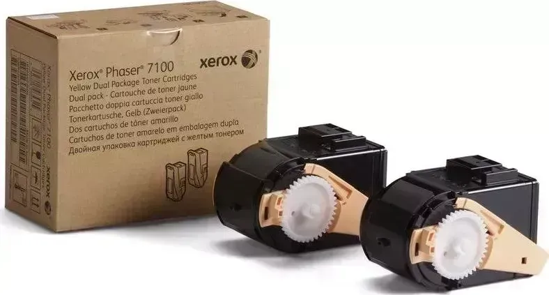 Расходный материал для печати XEROX 106R02611 желтый