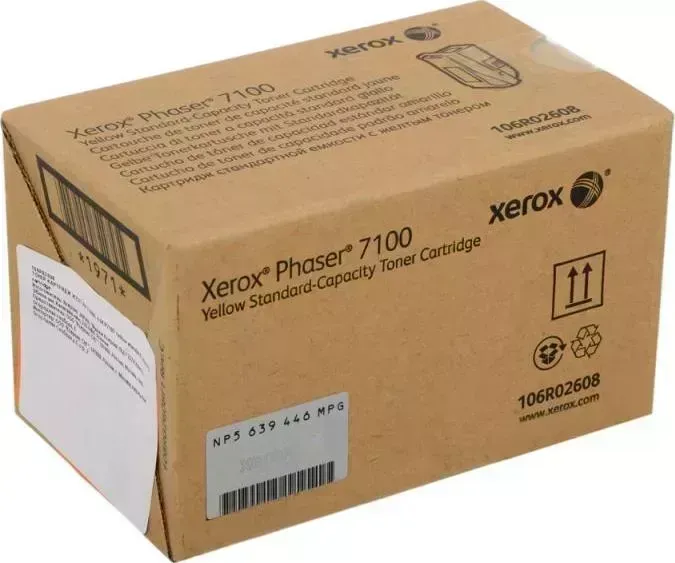 Расходный материал для печати XEROX 106R02608 желтый