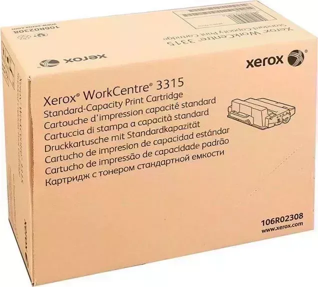 Расходный материал для печати XEROX 106R02308 черный
