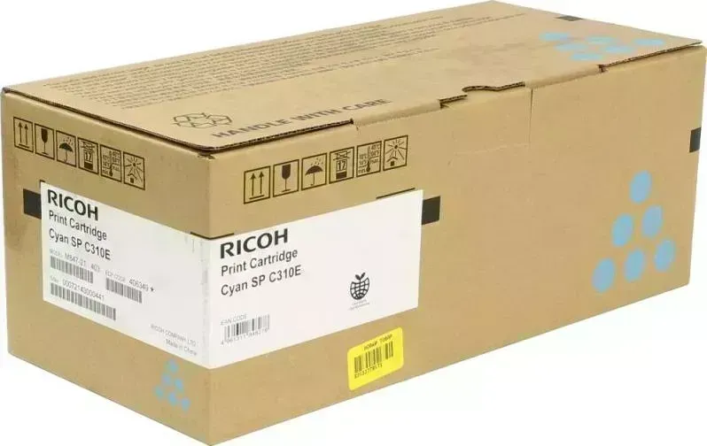 Расходный материал для печати RICOH SP C310E Print Cartridge Cyan (406349, 407641)