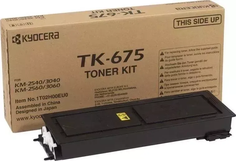 Расходный материал для печати KYOCERA TK-675 черный KM-2540/3040/2560/3060 (20000стр.)