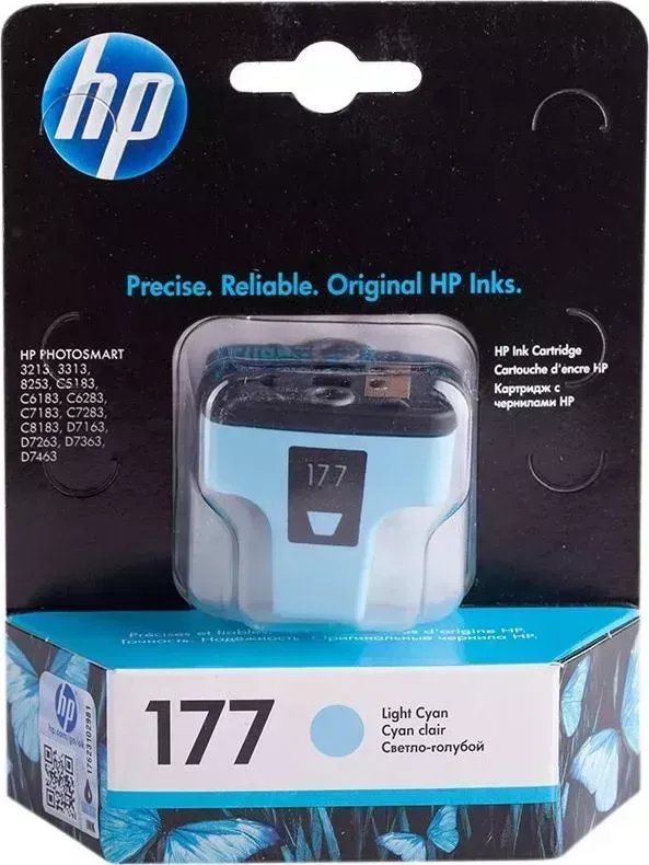 Расходный материал для печати HP №177 C8774HE светло-голубой