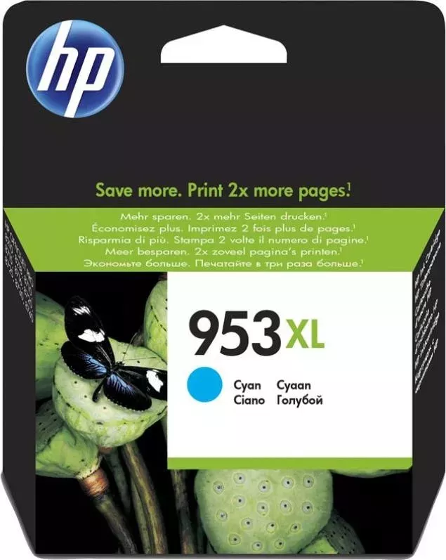 Расходный материал для печати HP 953XL F6U16AE голубой