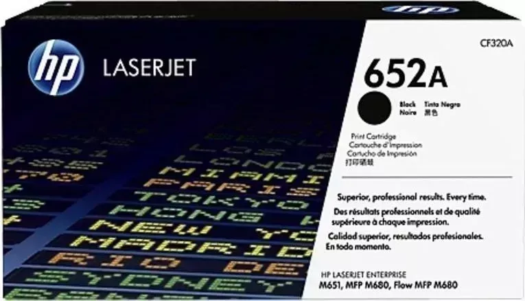 Расходный материал для печати HP 652A CF320A черный